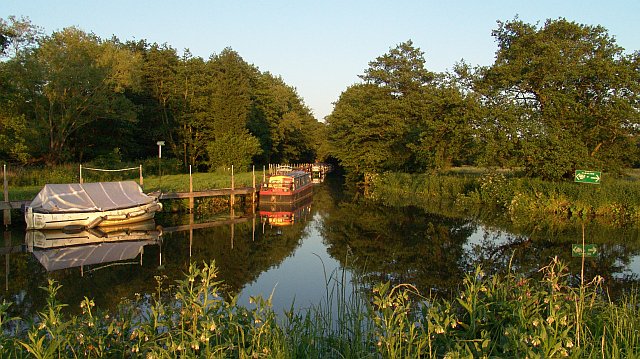 Boats on a river